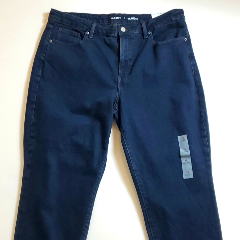 Old Navy O.G. straight high rise ankle jeans